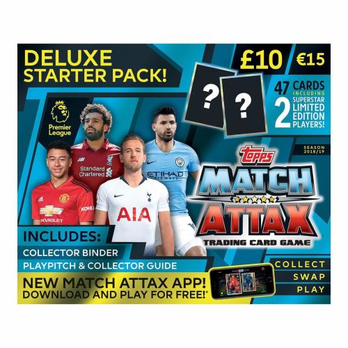 Pack de démarrage Deluxe EPL Match Attax 2018/19