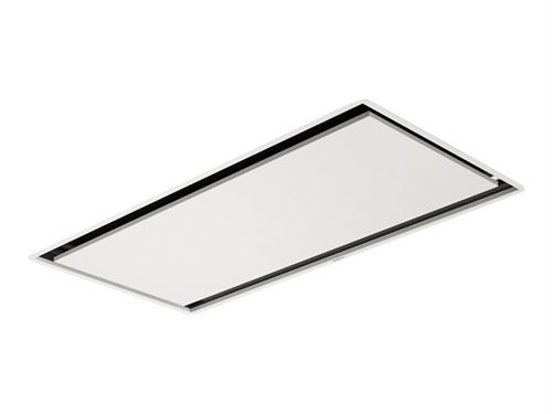 Elica Illusion H30 Wh/A/100 - Hotte - Plafond - Niche - Largeur : 98 Cm - Profondeur : 48 Cm - Extraction Et Recirculation (Avec Kit De Recirculation Supplémentaire) - Blanc