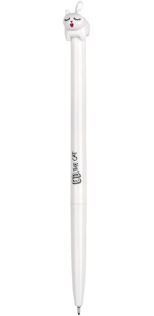 Moses stylo Ed, le chat blanc 15 cm