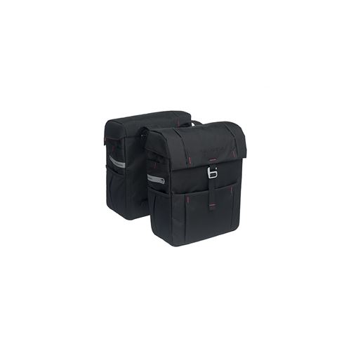 Sacoche velo porte bagage a pont newlooxs vigo noir -37 litres- 310x400x150mm