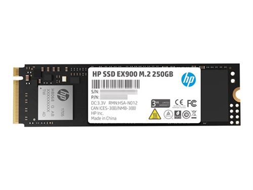 Hewlett Packard 2YY43AA#ABB Disque Flash SSD Interne 250 Go SATA