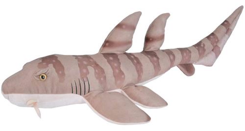 Peluche requin chabot bambou 64cm - grande peluche wild animaux marins - peluche licence