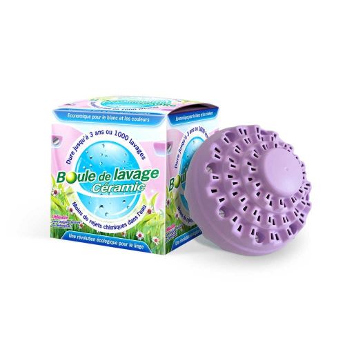 Boule de lavage céramique de Liseré vert - Vert