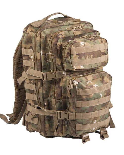 US Assault Pack Sac à dos avec système de fixation spécial Laser-Cut, taille Small