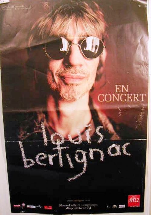 Bertignac Louis - 80x120 cm - AFFICHE / POSTER