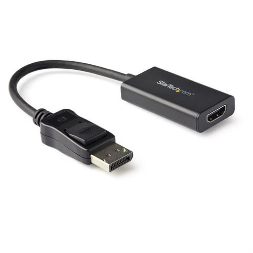 Startech Displayport To Hdmi Adapter Hdr 4K 60Hz Dp 1.4 Hdmi 2.0B Noir