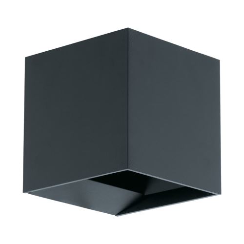 EGLO Lampe murale LED d'extérieur Calpino 2x3,3 W Anthracite