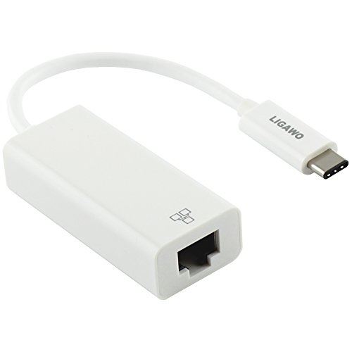 Ligawo 6518944 usb 3.1 type c mâle à rj45 réseau lan gigabit ethernet (adaptateur) win 10 mac os à partir de 10.2 linux google