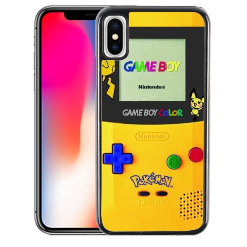 26% sur Coque pour iPhone X game boy color pikachu jaune pokémon - Coque et  étui téléphone mobile - Achat & prix