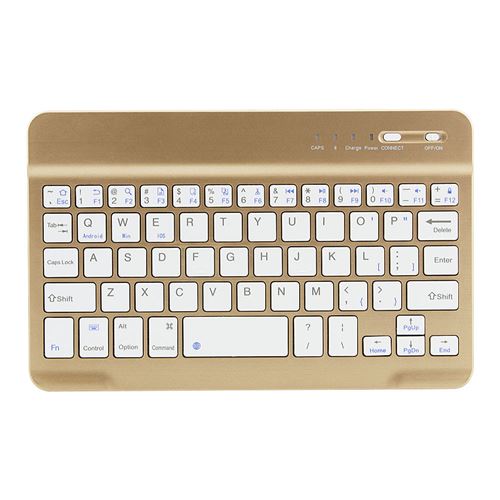 Non Communiqué Clavier 52 Bluetooth Intelligent Sans Fil - Or