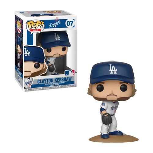 Figurine Funko Pop! N°07 - Major League Baseball Saison 3 - Clayton Kershaw