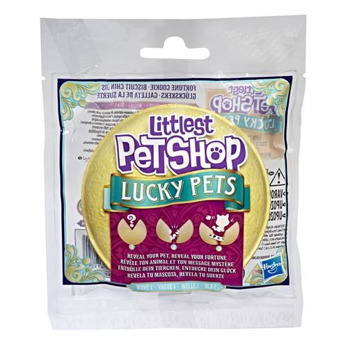 Figurine Littlest Pet Shop Hasbro Sac surprise Lucky Pets