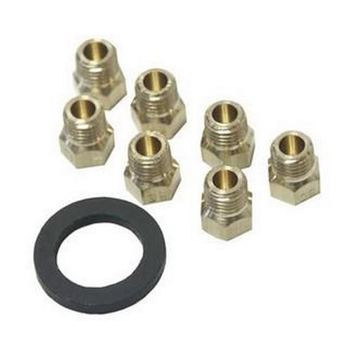 Kit injecteurs butane / propane Four, cuisinière 481931039347 WHIRLPOOL, IGNIS, BAUKNECHT, IKEA WHIRLPOOL, RADIOLA - 59193