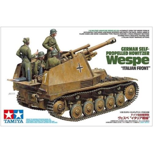 Maquette Char German Self-propelled Howitzer Wespe italian Front -