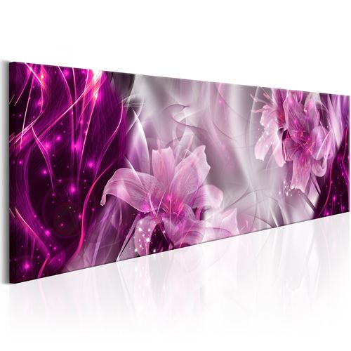 Tableau - Purple Flames - Artgeist - 135x45