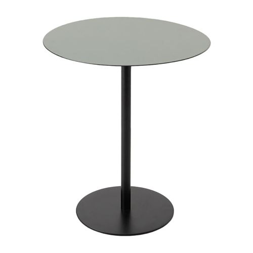 Amadeus - Table plateau en émail verte 44 cm