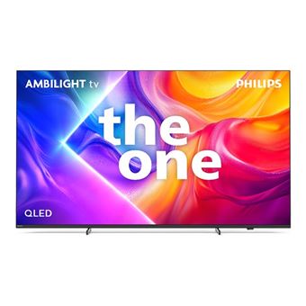 Philips The One 85PUS9000 - Classe de diagonale 85" TV LCD rétro-éclairée par LED - QLED - Smart TV - TITAN OS - 4K UHD (2160p) 3840 x 2160 - HDR - Quantum Dot - bronze