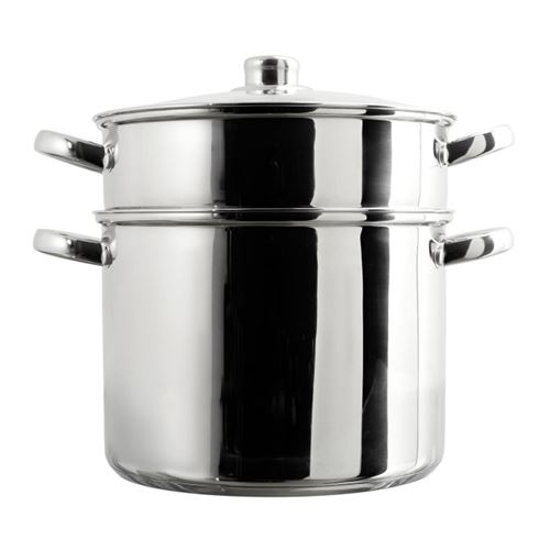 Couscoussier en Inox "Induction" 8L Argent
