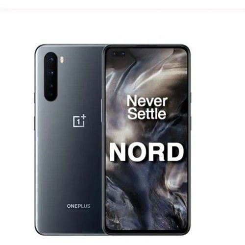Smartphone OnePlus Nord gris RAM 8 Go stockage 128 Go