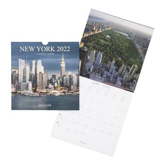 Grand Calendrier Mural New York - 2022 - Draeger Paris