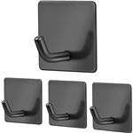 SCHYIDA 6 PCS Crochet Adhésif, Crochet Mural Salle De Bains En Acier