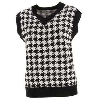 Pull Coupe-vent Zero Restriction Pied-de-poule Rouge Homme Taille L - État Neuf
