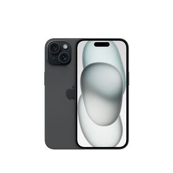 Apple iPhone 15 256 Go noir Reconditionné avec Batterie neuve - 1