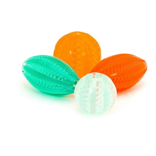 Meilleurs prix pour Jouet pour chien Gloria Soins dentaires TPR Assortiment de couleurs 9 cm