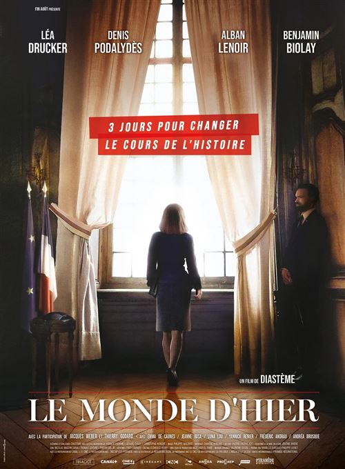 Affiche de Cinéma Originale - Le monde d'hier - 2022 - Benjamin Biolay - 40x60cm