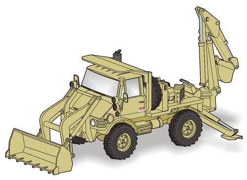 Unimog Flu 419 See Us Army-full Resin Ki - 1:72e - Planet Models