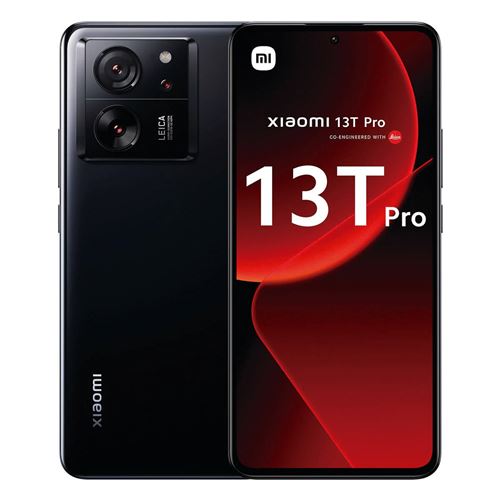 Smartphone Xiaomi 13t pro noir 6.67 pouces RAM 12 Go 512 Go