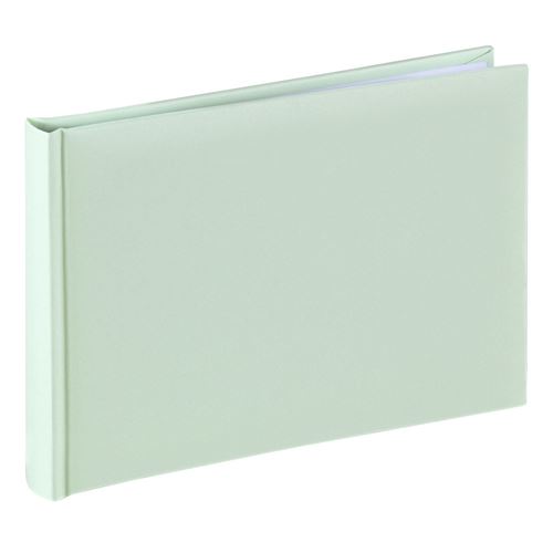 Album photo HAMA Fine Art, 24 x 17 cm, 36 pages blanches, vert tilleul
