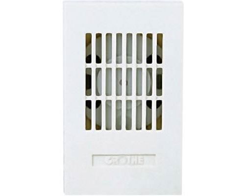 Grothe 24082 White Bell 12V 85dBa Long-Lasting Vibrant Sound