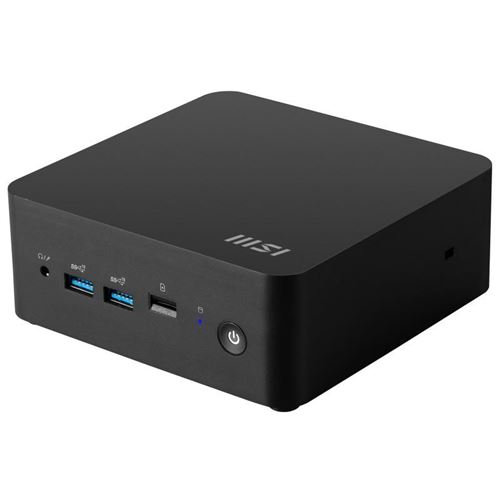 MSI  Cubi NUC 13MQG-071EU Intel Core i5 1345U 8 Go DDR5-SDRAM 512 Go SSD Windows 11 Pro Mini PC Noir