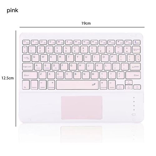 Generique Rose Clavier Sans Fil Bluetooth-88 - Image 2
