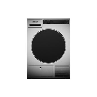 Seche-linge-Condensation-Usage intensif-7kg-Écran LCD-Classe energie B-Directive 2006/42/CE-Systeme Butterflyet Aubes Air Lift : optimisent le sechage et empechent le tassement du linge -Capteur d''humidite-17 programmes auto-Moteur induction-Monophase - 1