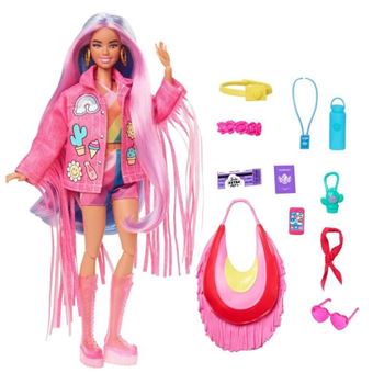 6€51 sur Poupée Barbie Mattel Fashionistas Extra Veste Rose - Poupée -  Achat & prix