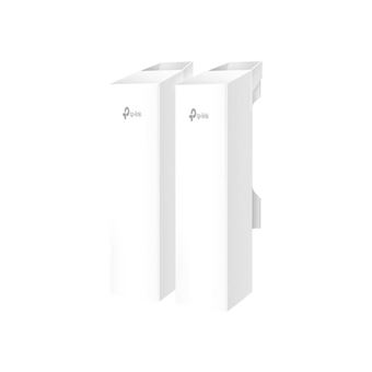 TP-Link Omada EAP215-Bridge KIT V1 - Pont sans fil - 1GbE - Wi-Fi 6, Wi-Fi 5 - 5 GHz - géré par le Cloud montable sur poteau (pack de 2) - 1
