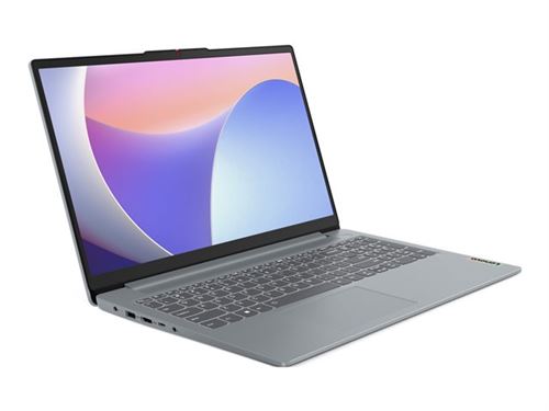 Lenovo IdeaPad Slim 3 15IRH8 83EM - Conception de charnière à 180 degrés - Intel Core i7 - 13620H / jusqu'à 4.9 GHz - Win 11 Home - UHD Graphics - 16 Go RAM - 1 To SSD NVMe - 15.6" IPS 1920 x 1080 (Full HD) - Wi-Fi 6 - gris arctique - clavier : Franç