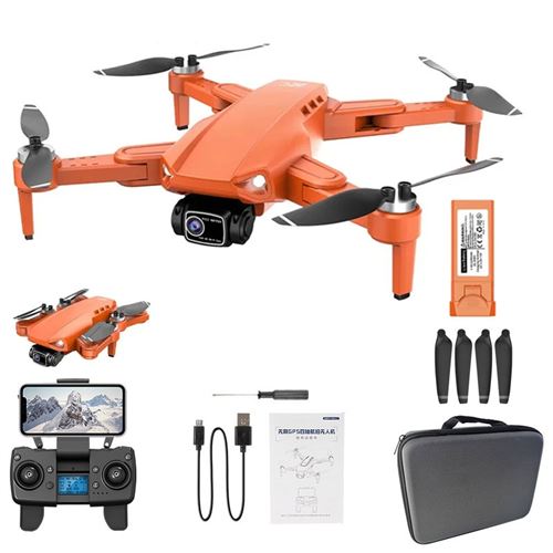 Drone SZSMART L900 Pro SE 2 caméra 1.2 km portée 4K 5G 25MIN max 7.4v 2200mAh- orange