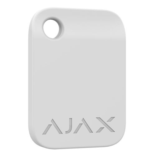 AJAX Télécommande Sans Contact Pour Keypad Plus Ajax Tag Blanche (lot De 3)