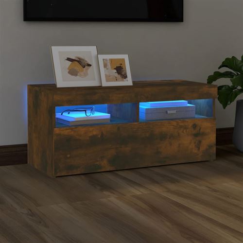 Vidaxl Meuble Tv Avec Led - Image 3