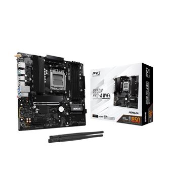 Carte Mère - ASROCK - B850M Pro-A - WiFi intégré - Micro ATX - AMD AM5 - 1