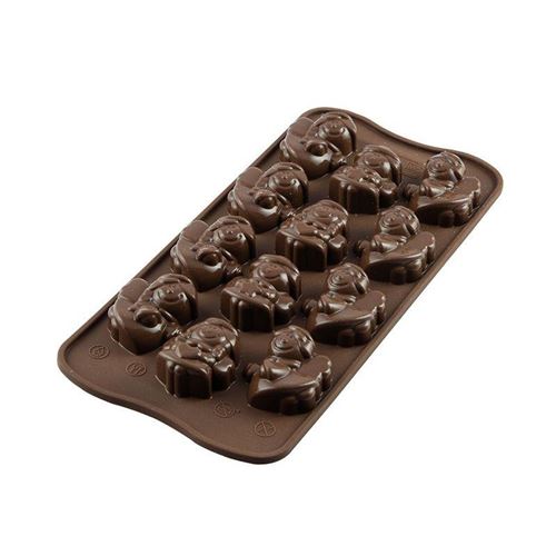 Moule à chocolats - Anges de Noël Silikomart - Silikomart