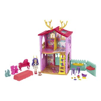 Maison de Danessa Biche Enchantimals avec poupée incluse 44 cm