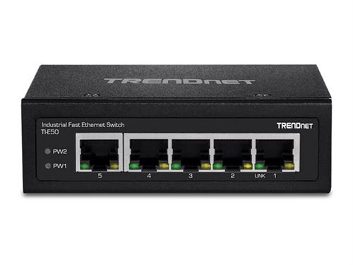 TrendNet 5-PORT IND.FAST ETH SWITCH