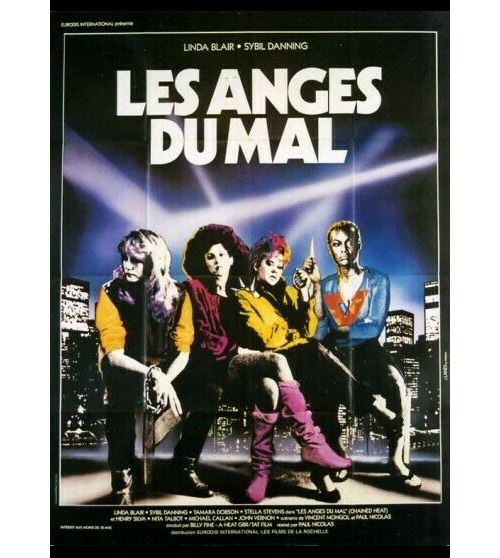 Les Anges du Mal - Linda Blair - 40x60cm - Affiche de cinéma originale pliée
