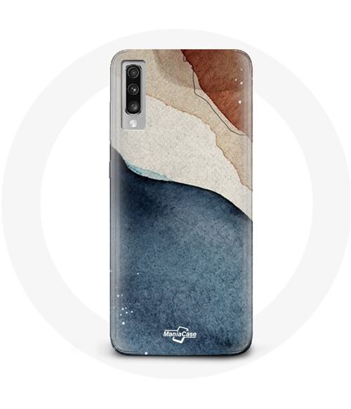 Coque Samsung Galaxy A70 fond de texture abstraite Maniacase