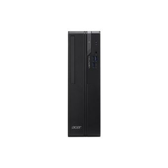 Acer Veriton X2 VX2720G - Tour compact Core i5 i5-14400 / jusqu'à 4.7 GHz - RAM 8 Go - SSD 512 Go - UHD Graphics 730 - Gigabit Ethernet - Win 11 Pro - moniteur : aucun - 1