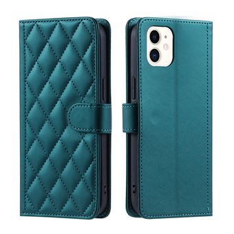 Coque pour iPhone 12 Magnétique Clapet Antichoc Solide - Vert - 1